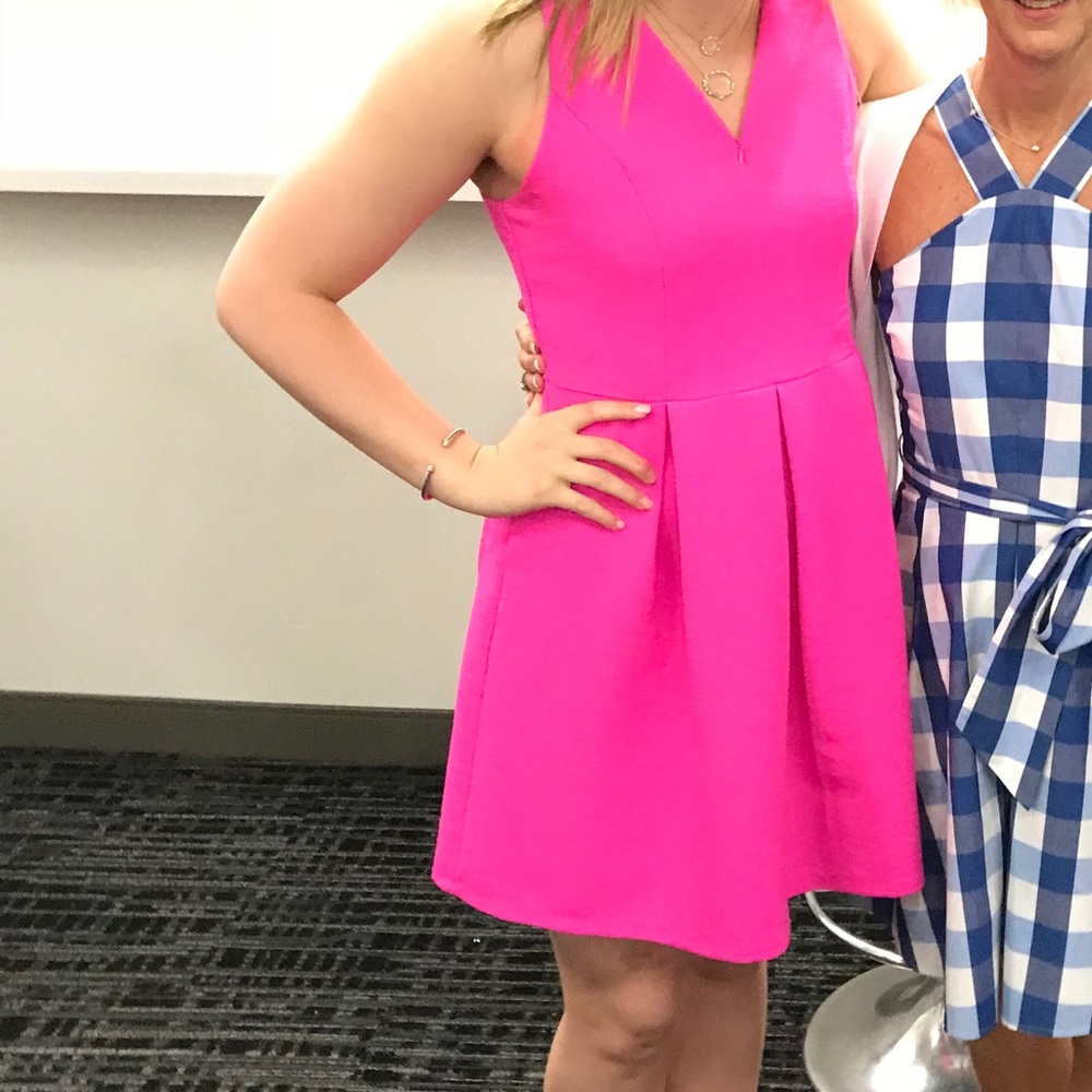 Hot pink Dress